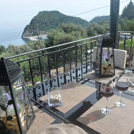 Vila Angela Panorama Paleokastritsa Exteriér fotografie
