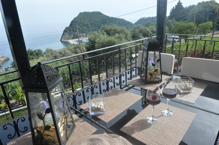 Vila Angela Panorama Paleokastritsa Exteriér fotografie