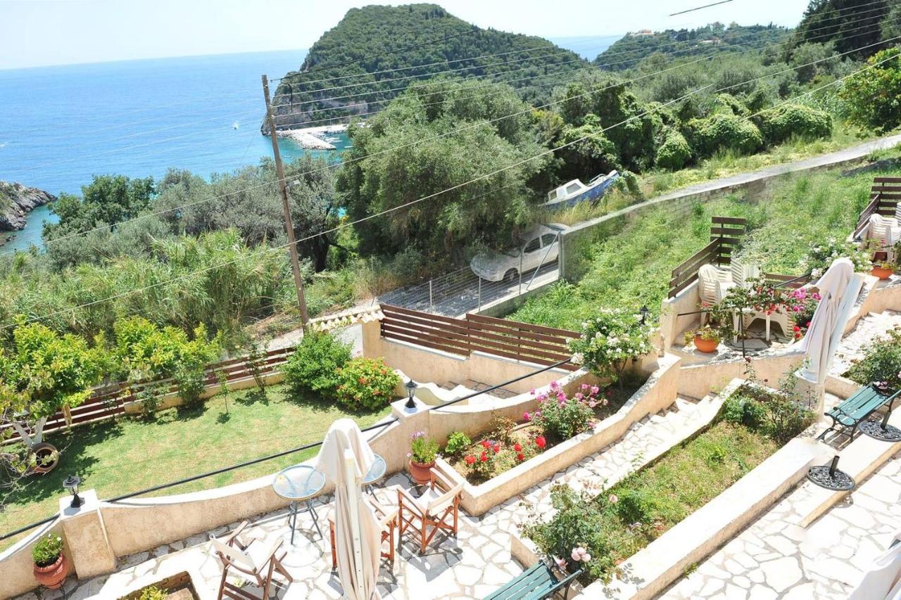 Vila Angela Panorama Paleokastritsa Exteriér fotografie