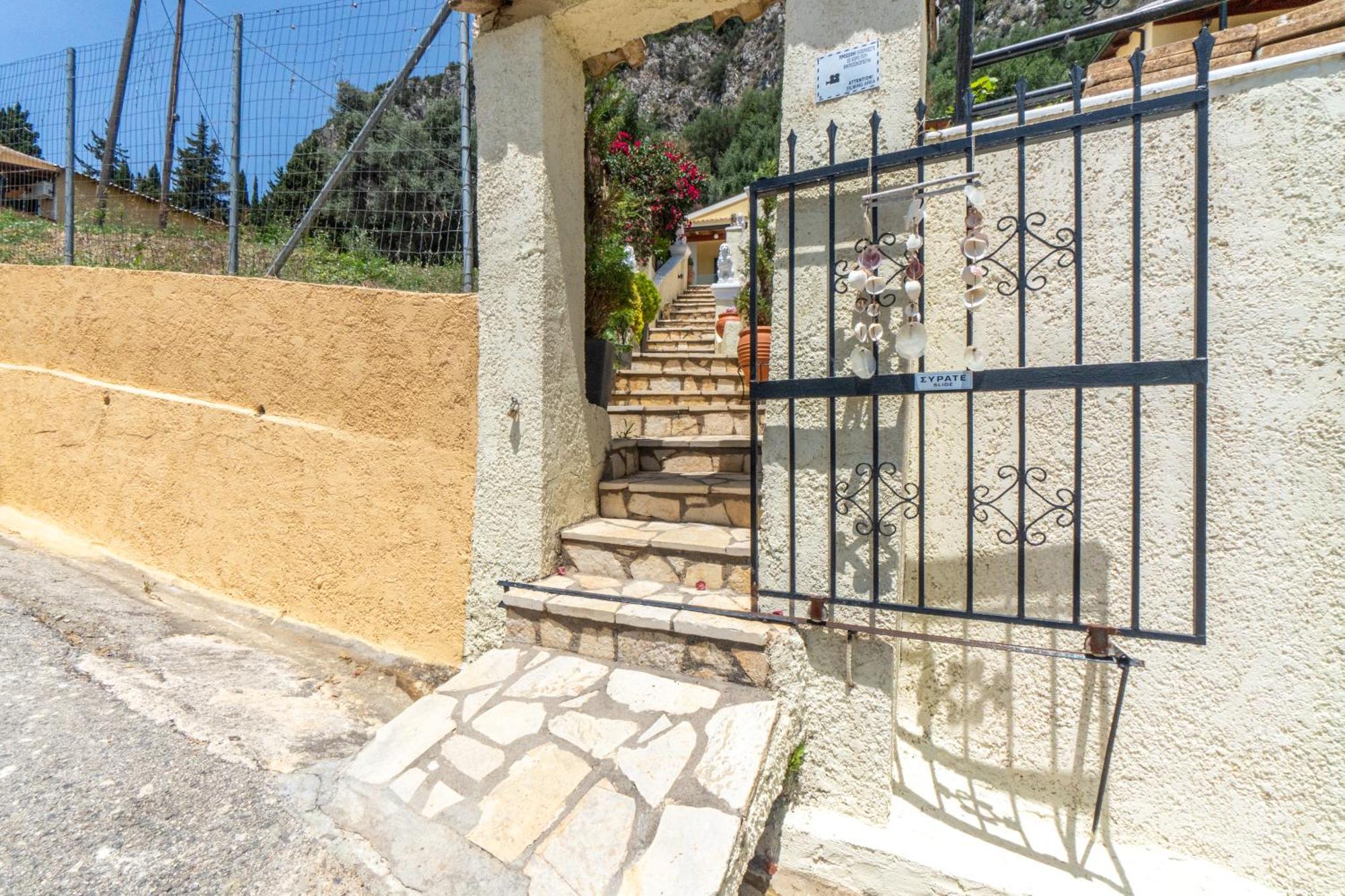 Vila Angela Panorama Paleokastritsa Exteriér fotografie