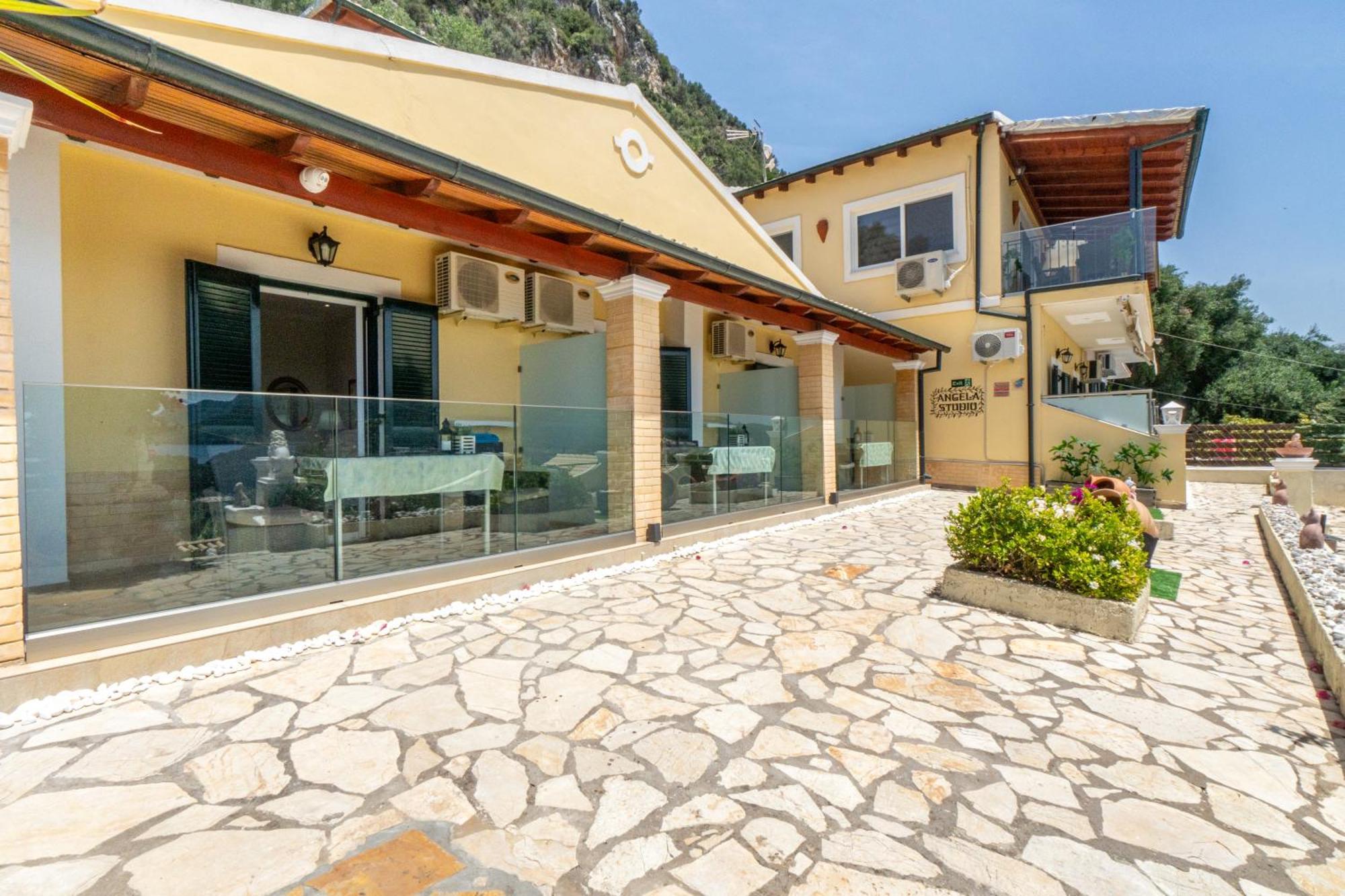 Vila Angela Panorama Paleokastritsa Exteriér fotografie