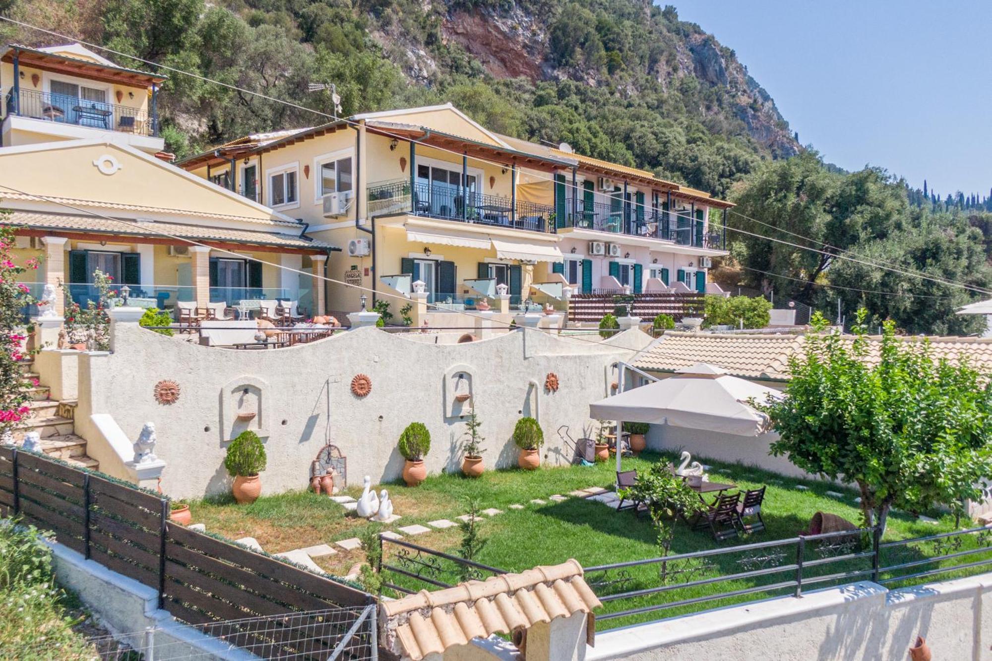 Vila Angela Panorama Paleokastritsa Exteriér fotografie