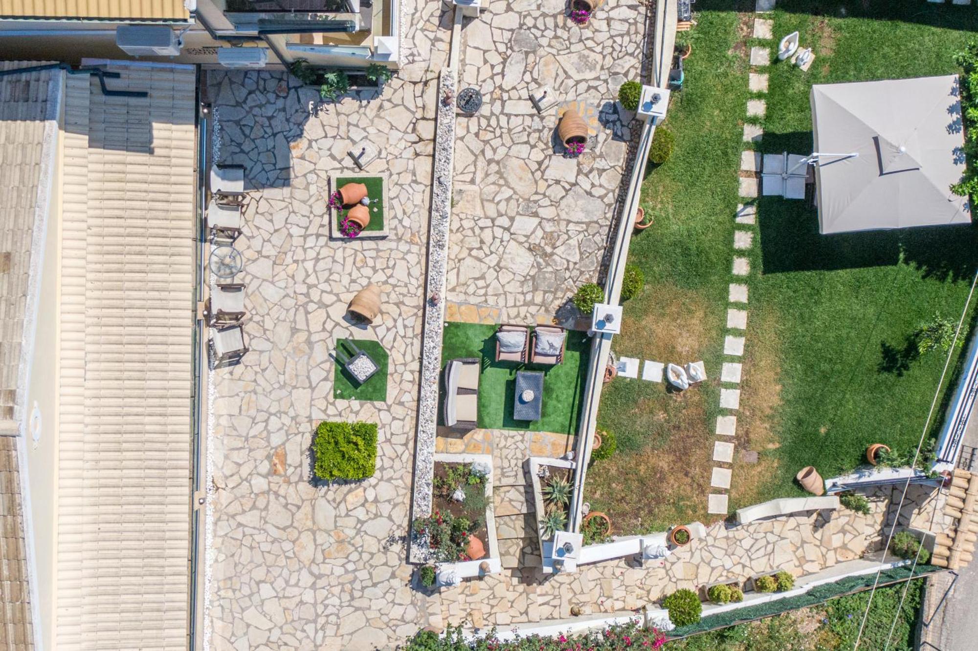 Vila Angela Panorama Paleokastritsa Exteriér fotografie